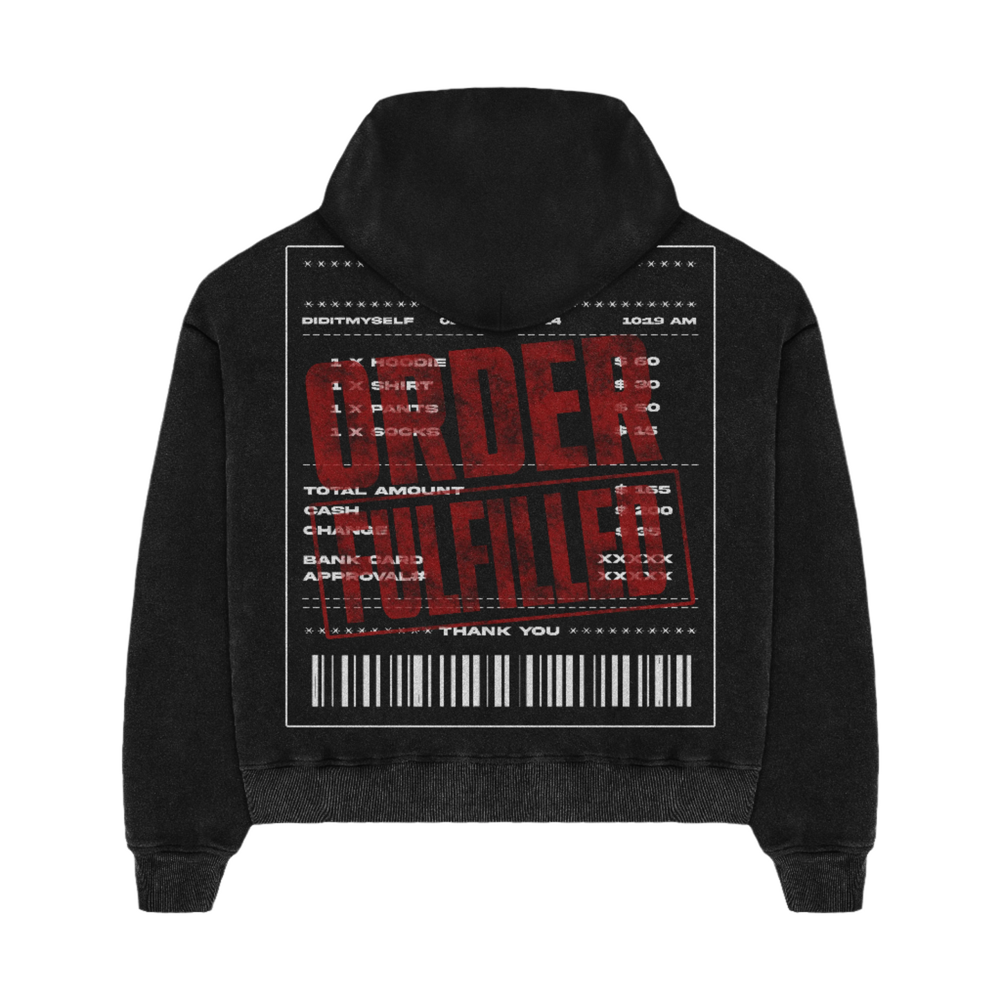 FULFILLED HOODIE RED