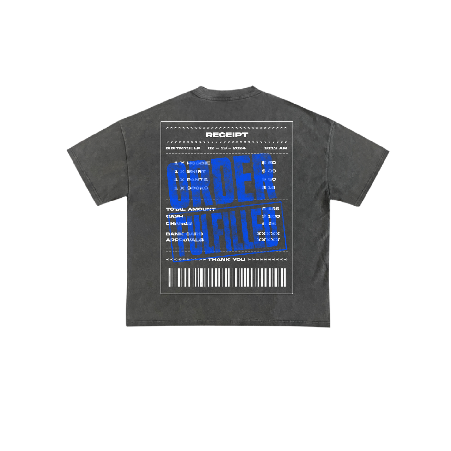 FULFILLED TEE BLUE