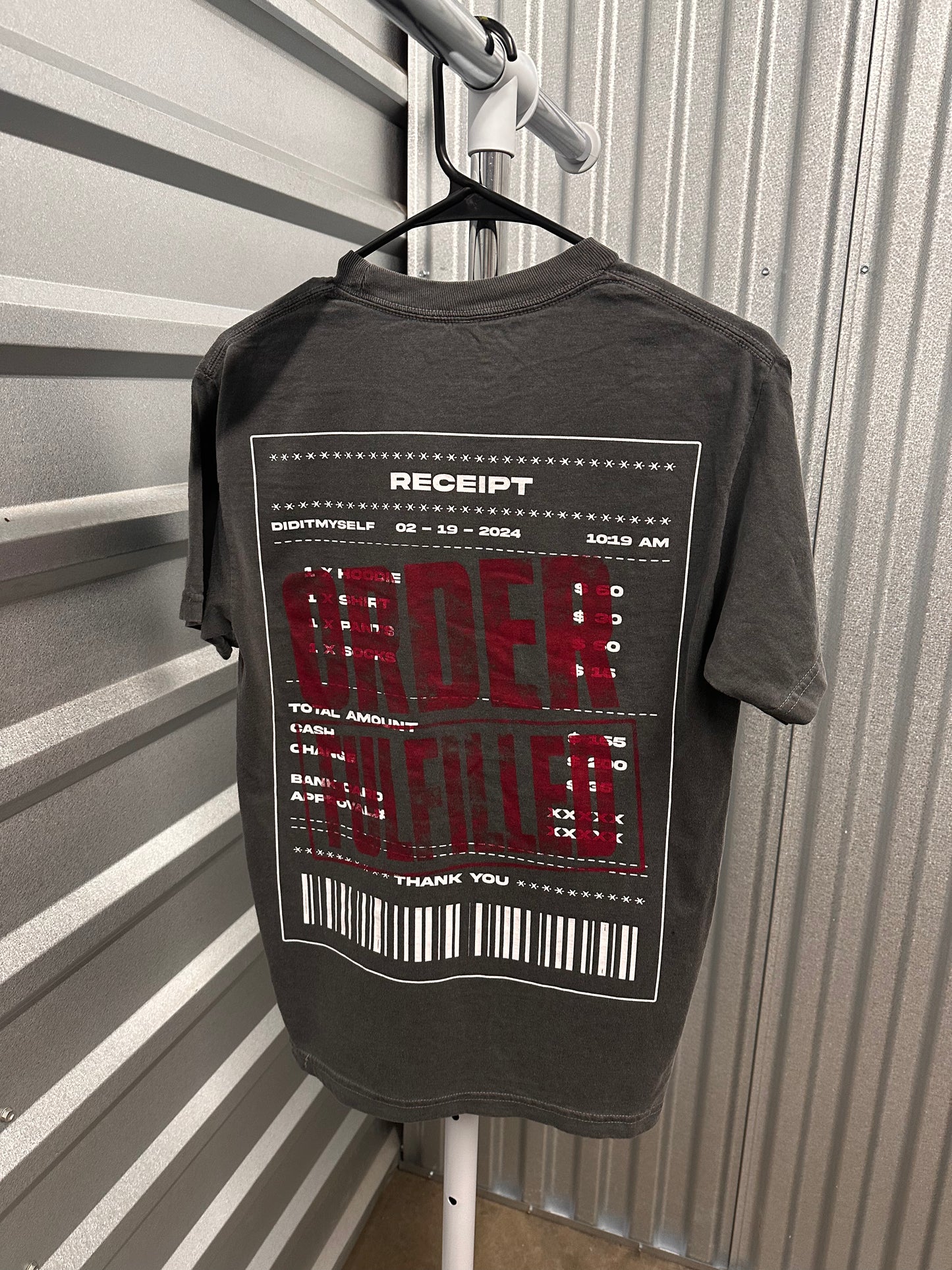 FULFILLED TEE RED
