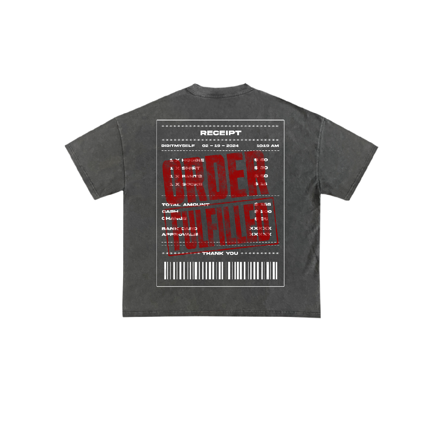 FULFILLED TEE RED